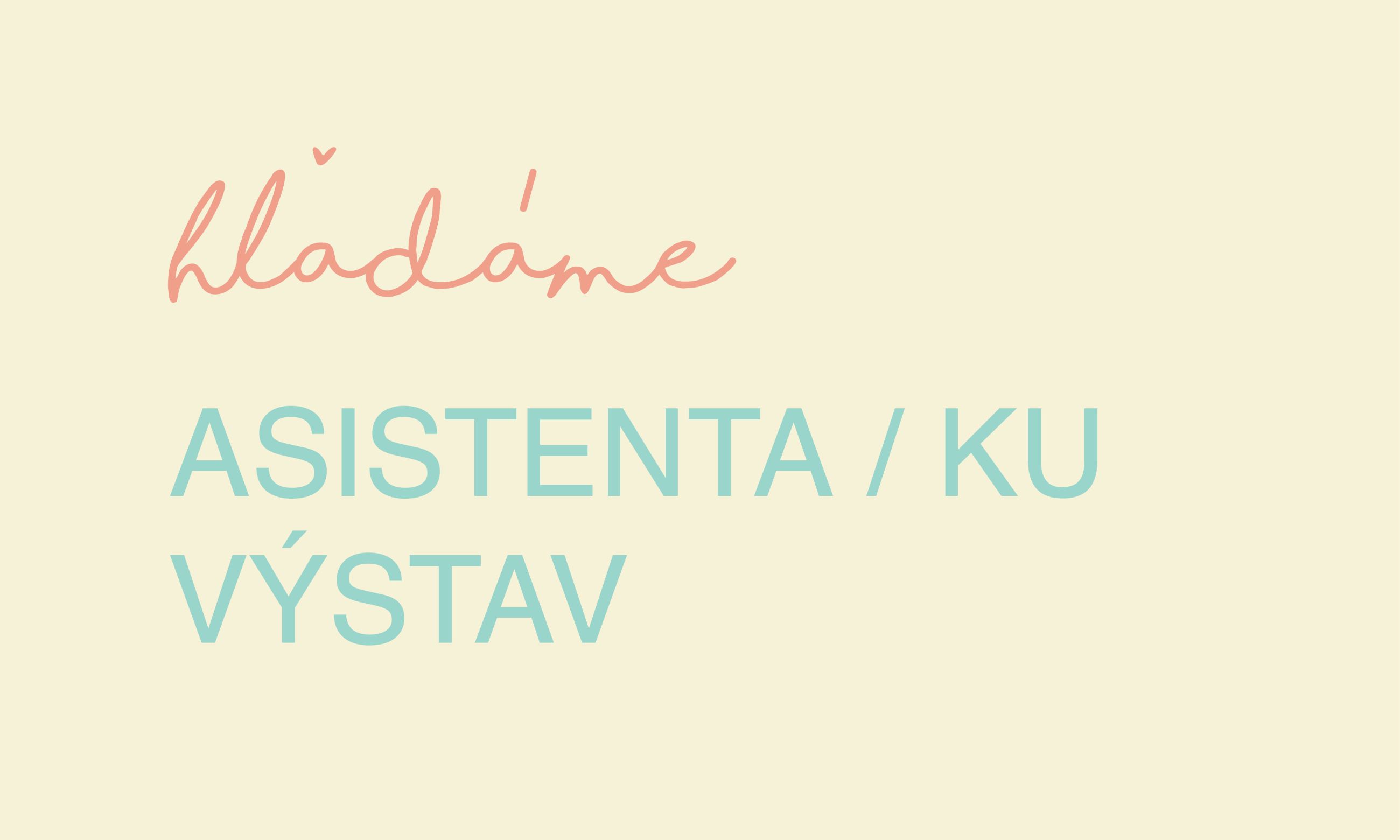 HĽADÁ SA ASISTENT/KA VÝSTAV
